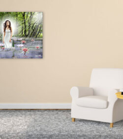 Alternative view of Lilies In The Mist