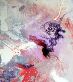 Winter's Veil Mixed Acrylic Paints on Canvas By artist Gary Barnett