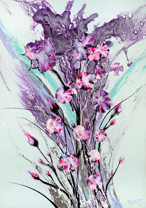 Glass Flowers Exploding | Gary Barnett