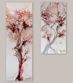 Alternative view of Golden Flowers No. 1