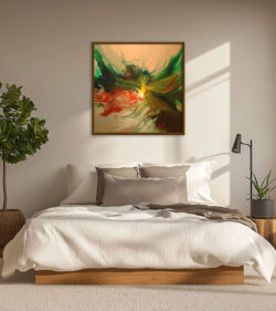 Alternative view of Earth On Fire